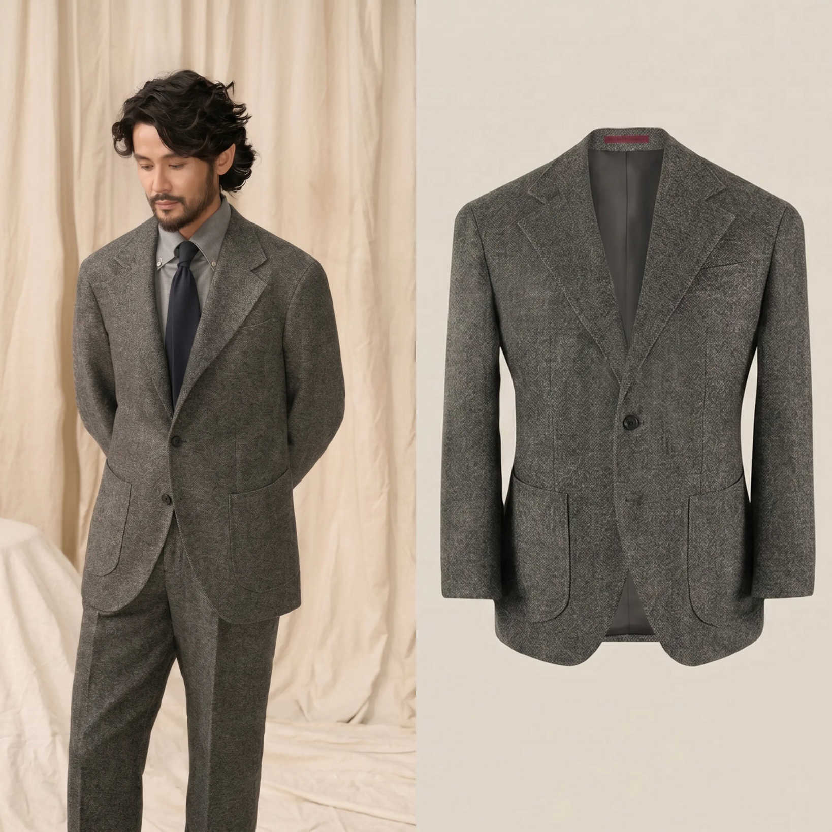 Men'S Formal Wear In Winter - Autumn Winter Mens Suits 2 Piece