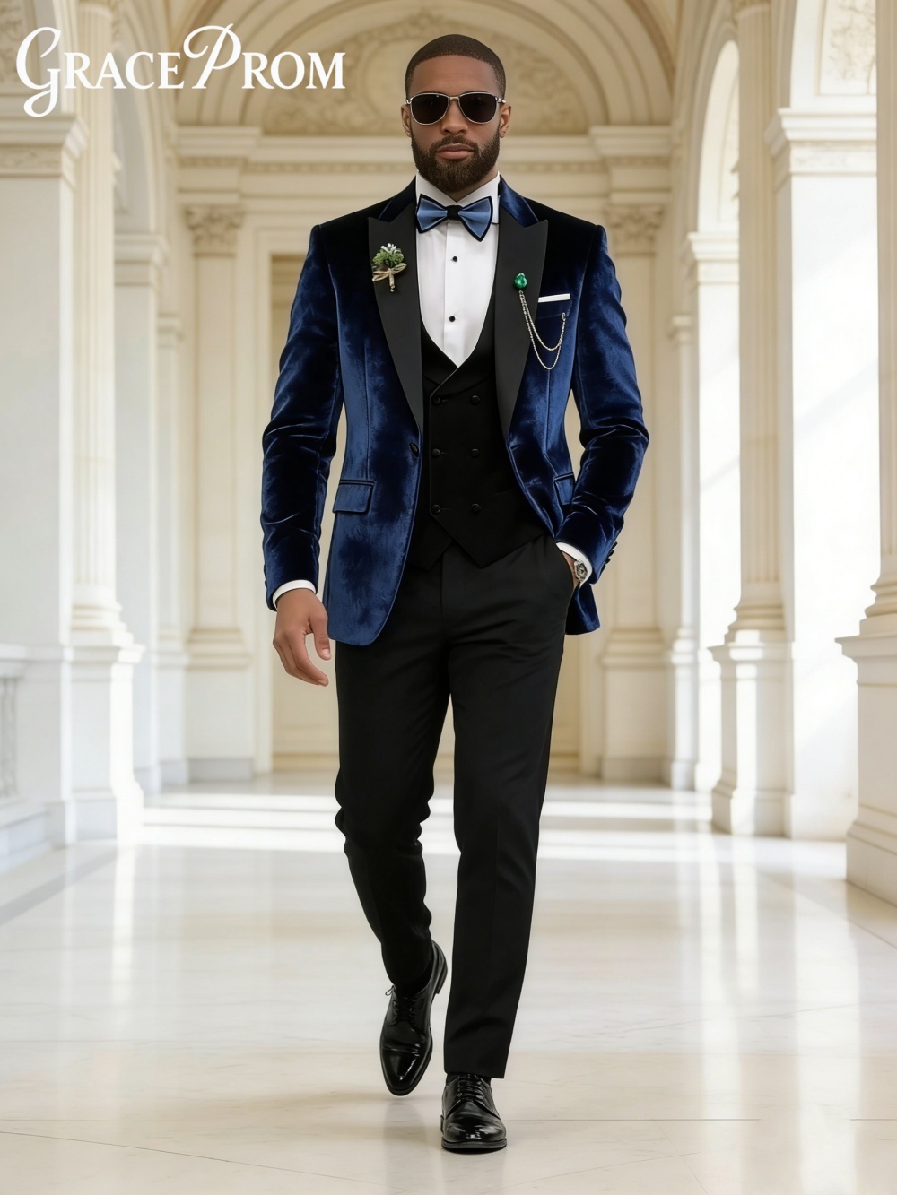 Luxurious Velvet Autumn Winter - đánh giá và giá Men'S Formal Wear In Winter