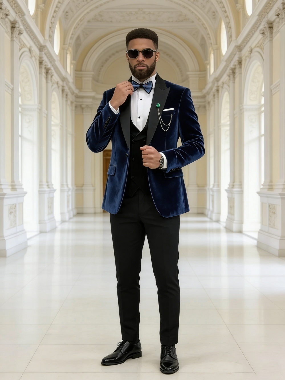 Luxurious Velvet Autumn Winter - đánh giá và giá Men'S Formal Wear In Winter