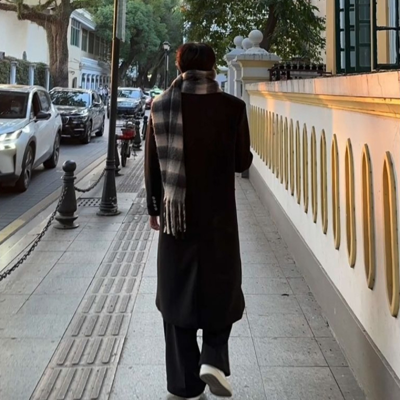 Korean Inspired Men's Wool Ove - đánh giá và giá Men'S Formal Wear In Winter