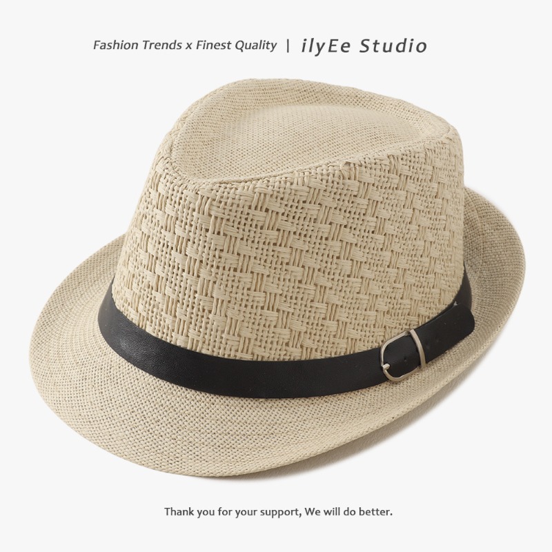 Men Summer Woven Straw Panama  - đánh giá và giá Men Formal Wear In Summer