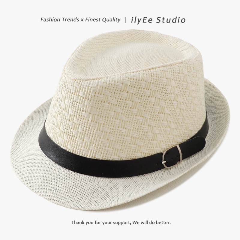 Men Summer Woven Straw Panama  - đánh giá và giá Men Formal Wear In Summer